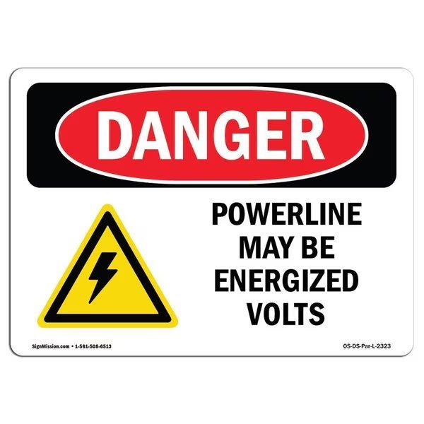 OSHA Danger Sign, 18